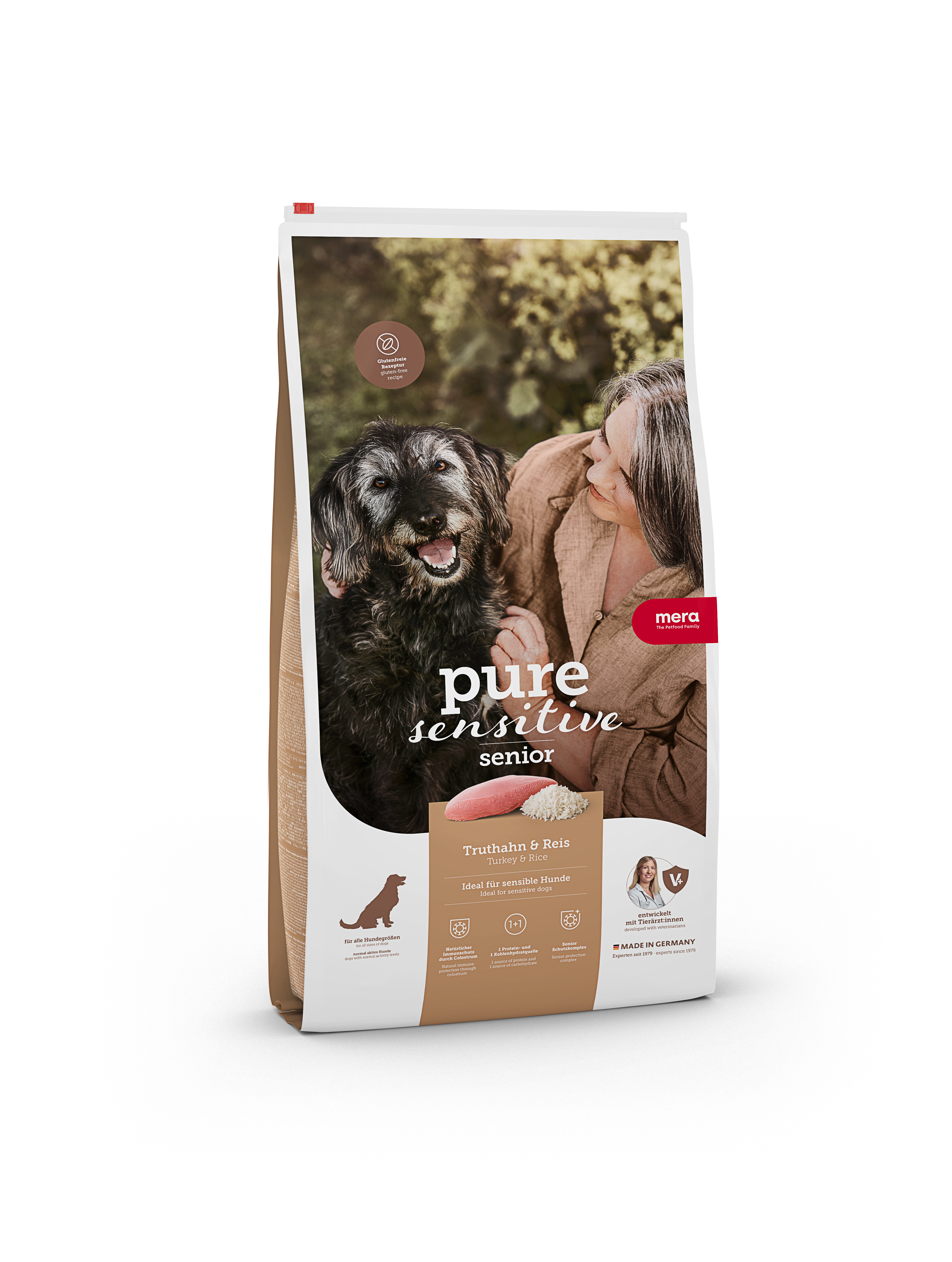 Mera Dog Pure Sen. Truth+Reis 12,5kg