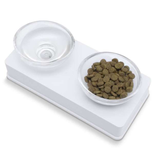 CATIT Style Glass Diner Doppelnapfständer &#821...
